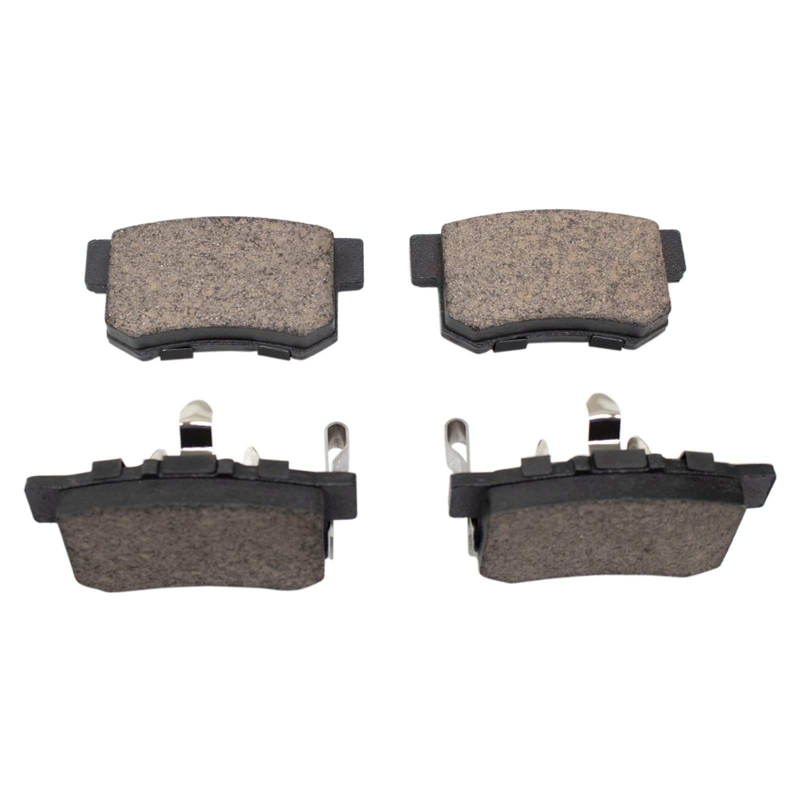 TRQ Rear Brake Pads Ceramic Compatible with 2010-2018 Acura RDX 2010-2011 Honda Accord Crosstour 2005-2016 CR-V 2012-2015 Crosst
