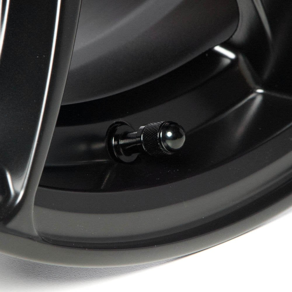 Circuit Performance Vc4 Series Black Aluminum Valve Stem Caps (Set Of 4)
