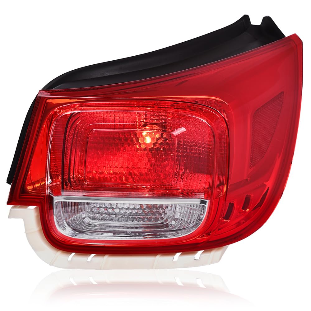 LQI Tail Lights Assembly Compatible with Chevy Malibu LT/LS/Eco 2013-2015, Fit Chevy Malibu 2016 Limited Right Passenger Side Re