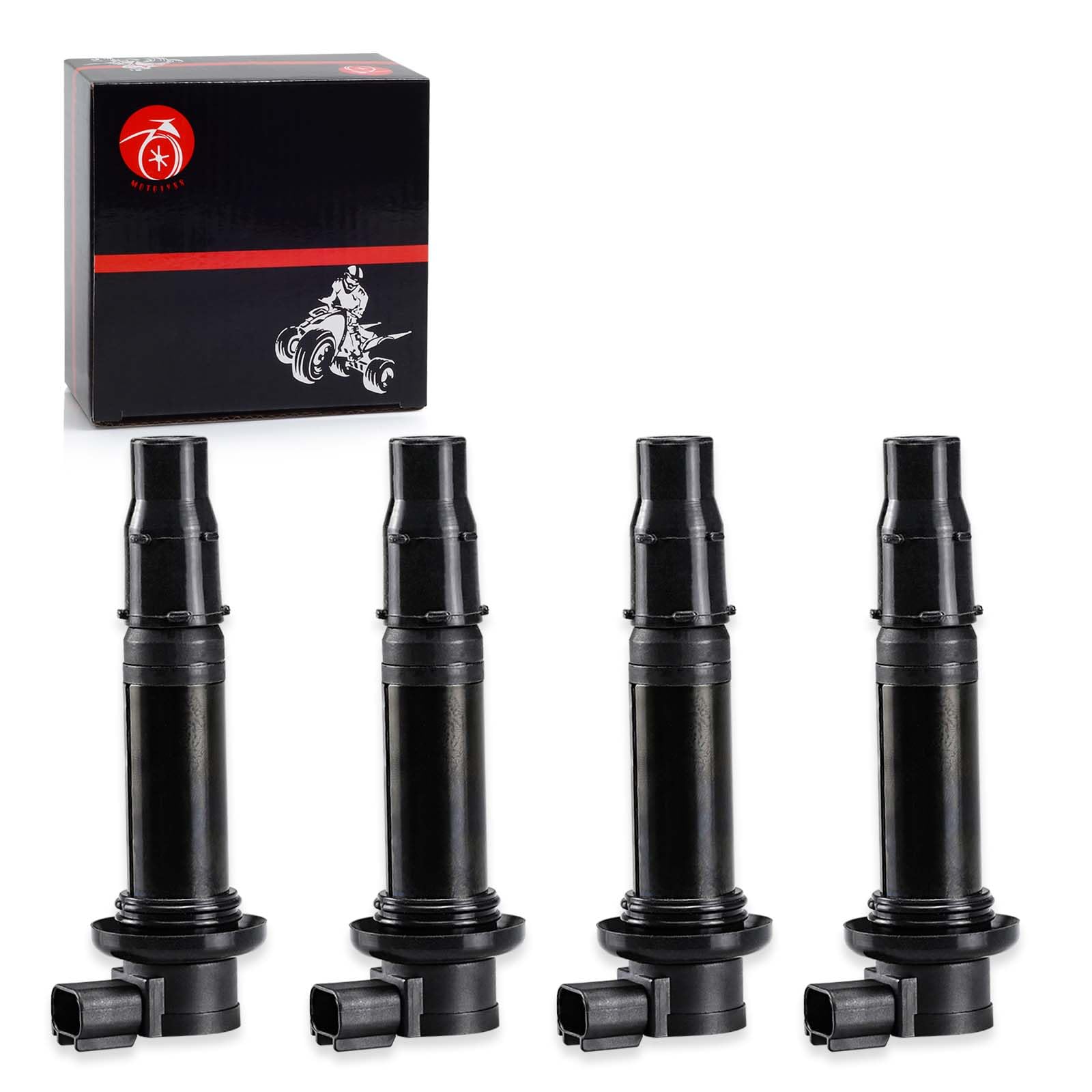 Ignition Coil 4 pcs For Yamaha YZF-R6 R6 2003 2004 2005 YZF R6S 2006 2007 2008 2009 5SL-82310-20-00 5SL-82310-00-00