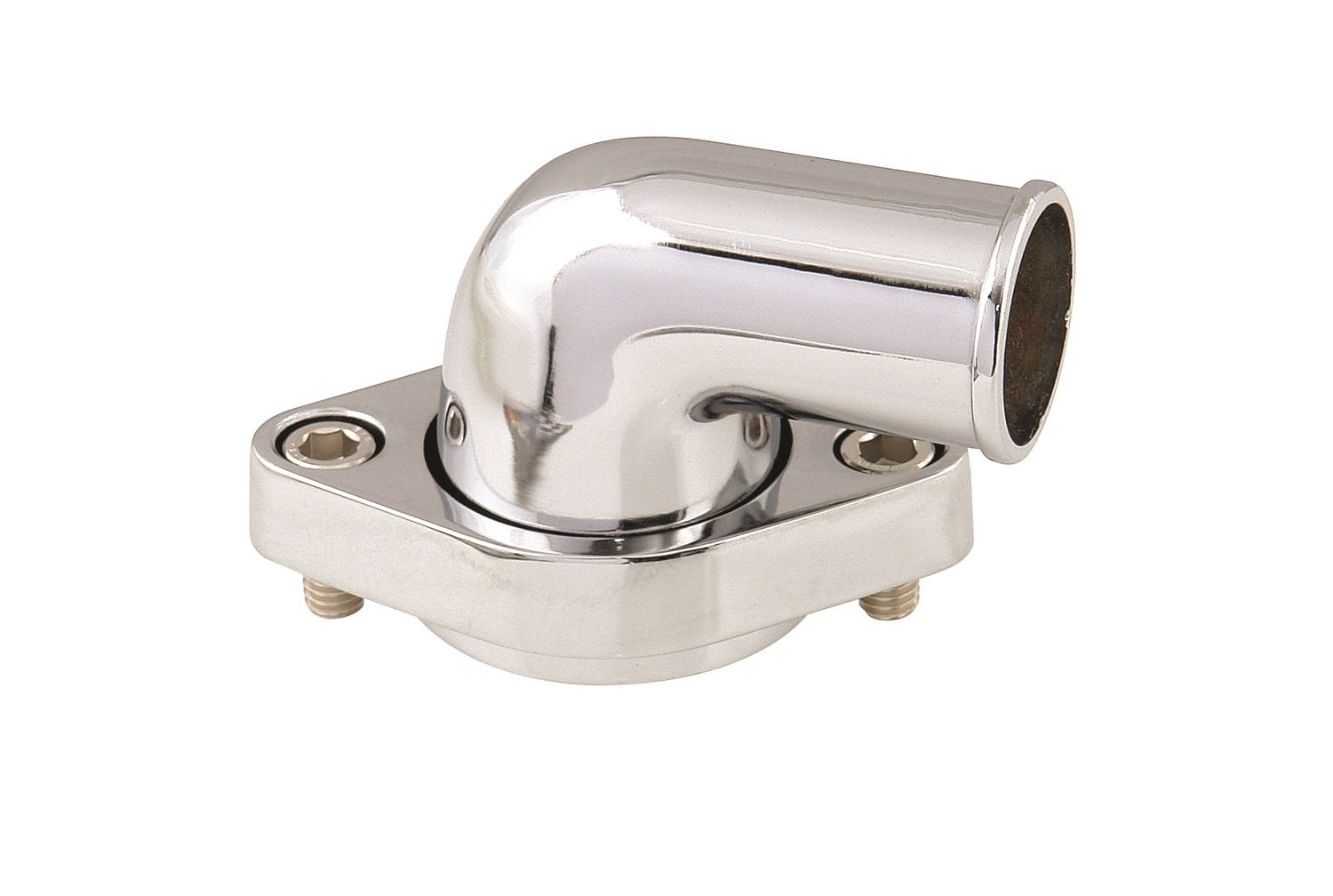 Mr. Gasket - 9142G Chrome Alum Swvl Wtr Neck - 90