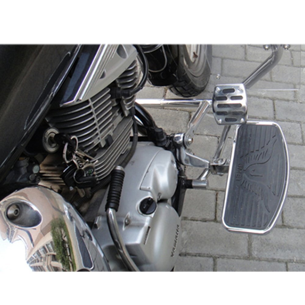 Motorcycle Floorboard Front/Rear passenger foot pegs for Honda Magna VF250/VT250/VF750 1994-2013 Yamaha V-STAR DragStar XVS 650