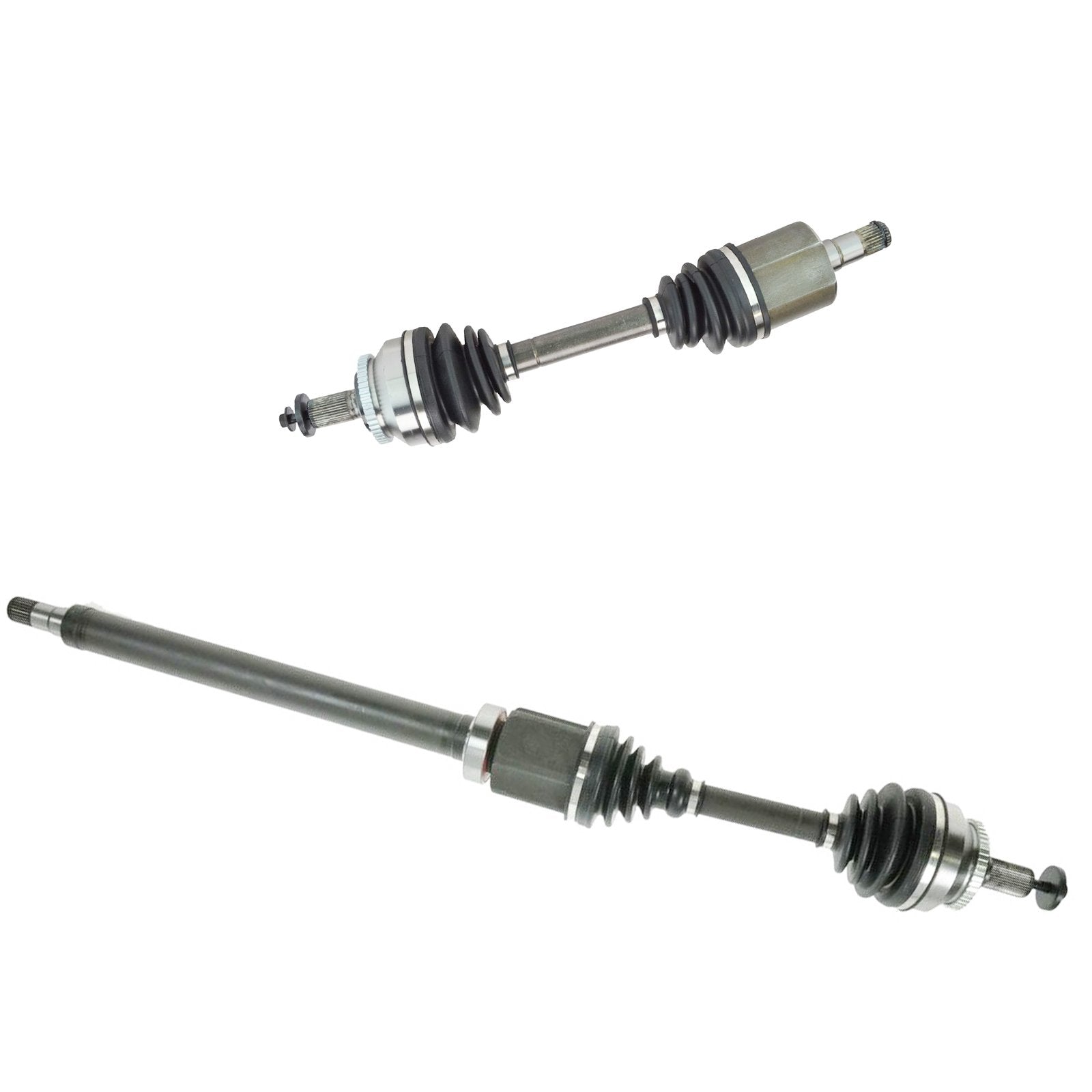 TRQ Front CV Axle Shaft Assembly Set for 2001-2007 Volvo S60, 2002-2007 V70, Model CSA82485