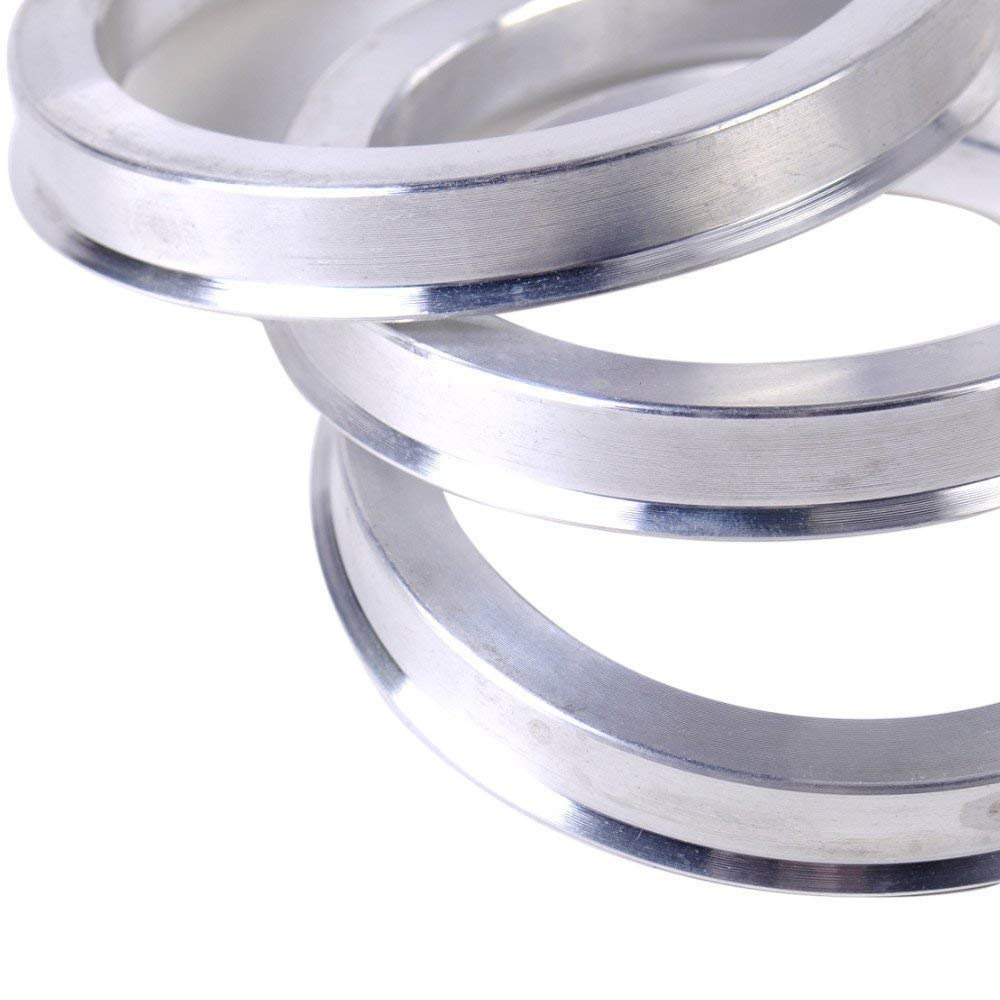 Zhteapr 4Pcs Wheel Hub Centric Rings 71.5 To 66.1 - Od=71.5Mm Id=66.1Mm - Aluminium Alloy Wheel Hubrings 66.1 To 71.5
