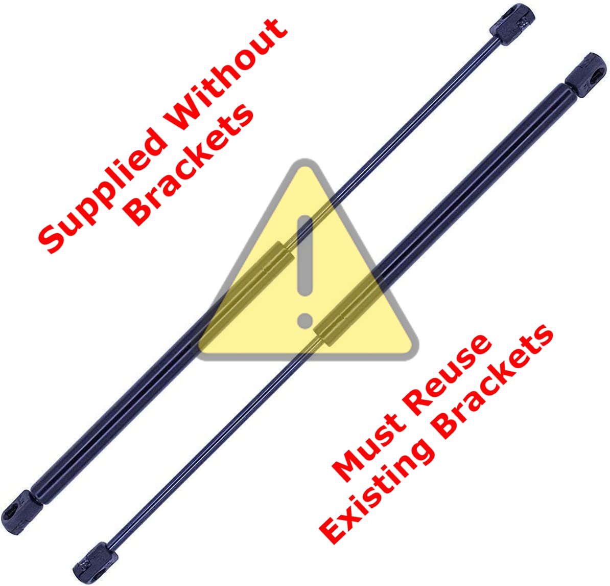 2 Pieces (Set) Tuff Support Trunk Hatch Liftgate Lift Supports Compatible With: 2004 To 2006 Lexus Rx330 With Power / 2007 To 20