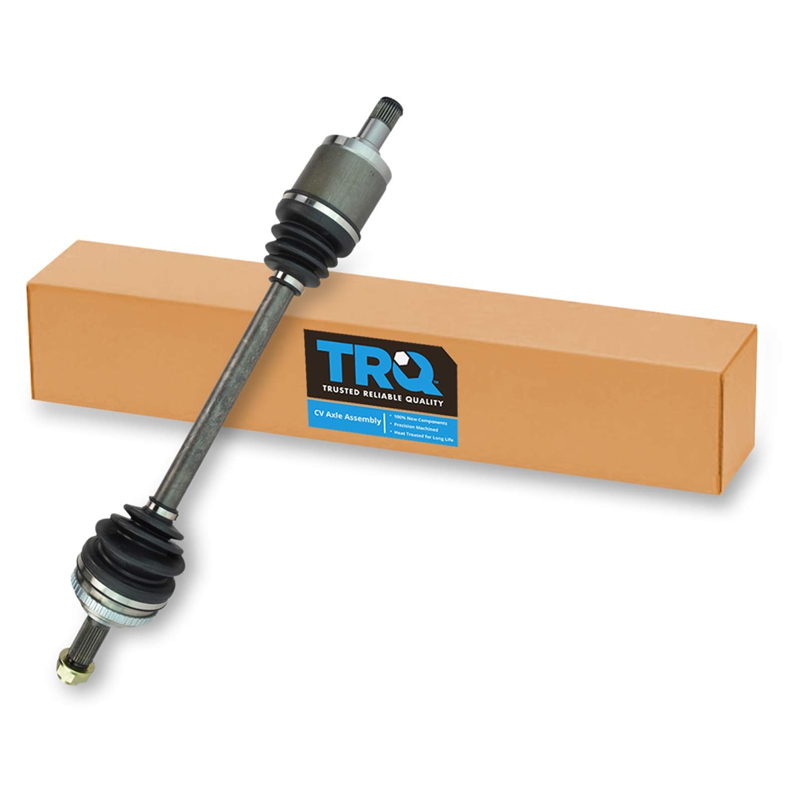 Trq Front Left Cv Axle Shaft Assembly Drivers Side Compatible With 2001-2003 Acura Cl 1999-2003 Tl 1998-2002 Honda Accord