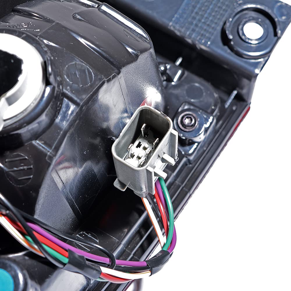 Astra Depot Accessories Tailight Assembly Red And Clear Lens Taillights Rear Lamp Brake Led Signal Drl Fits Oe 5272908Aa 5272908