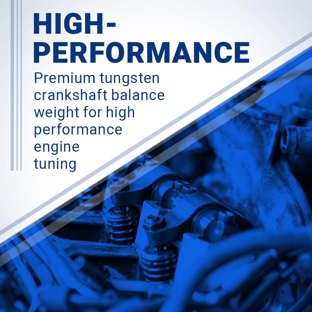 Midwest Tungsten Crankshaft Balance Weight - 0.325 lbs, 3/4" dia. x 1.20", Designed for Press Fit