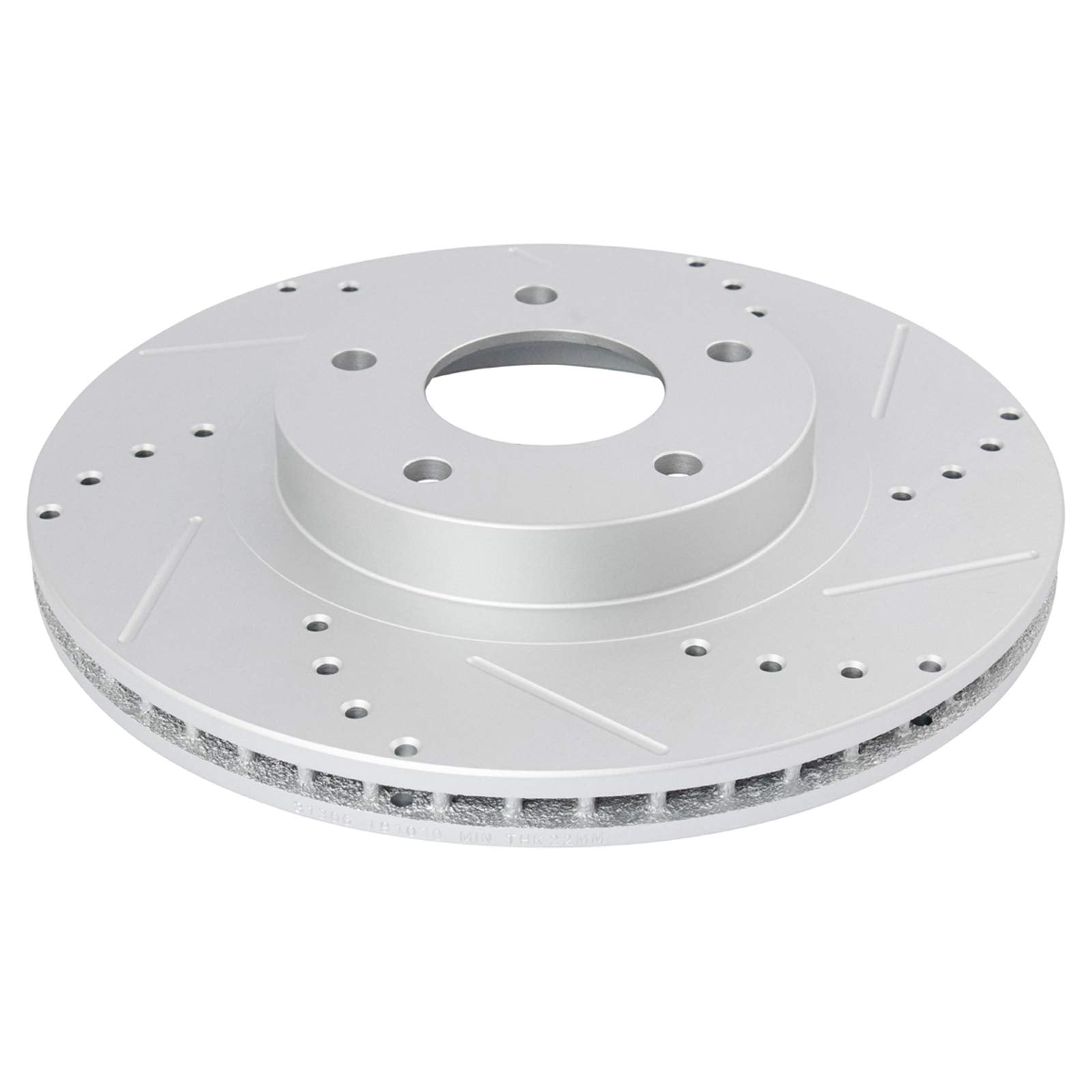 Trq Front Performance Brake Rotors Set Premium G-Coated Compatible With 2002-2004 Infiniti I35 2002-2006 Nissan Altima 2002-2003