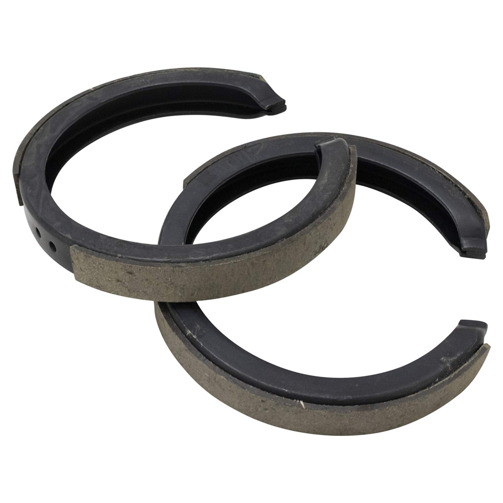 Trq Rear Brake Pad & Rotor Kit Brake Pads Brake Rotor Parking Brake Shoe Set Ceramic Compatible With 2005-2009 Cadillac Sts