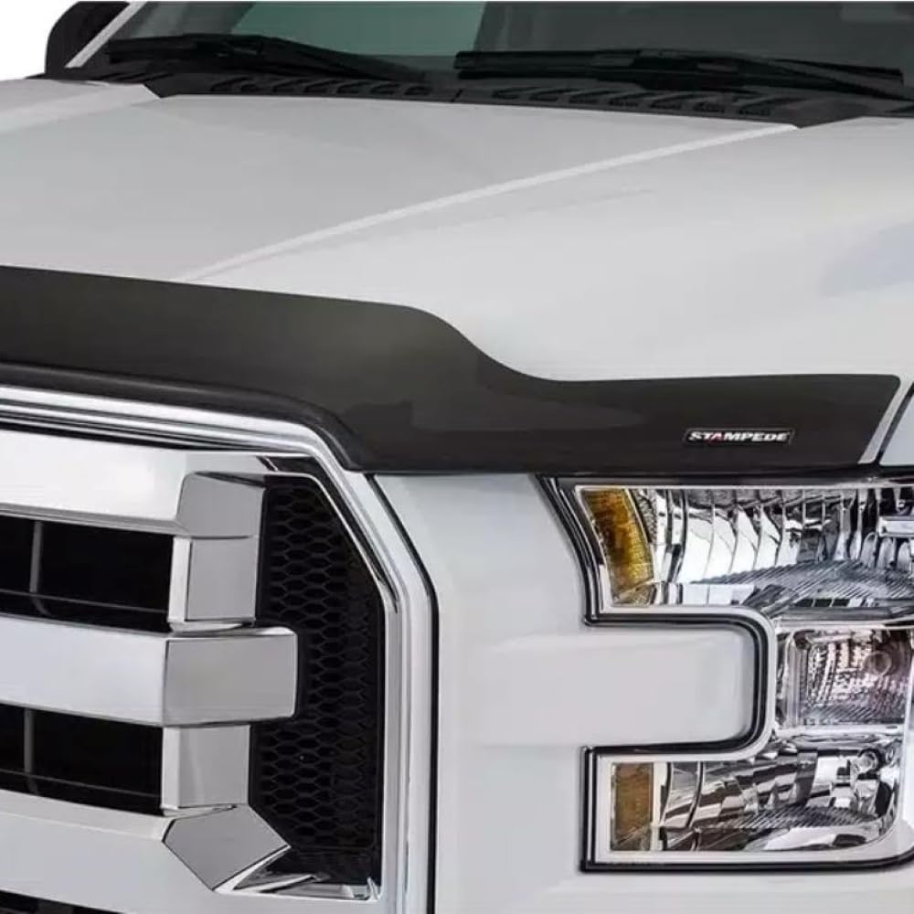 Stampede | Vigilante Hood Protector - High Profile / Smoke | 2017-2023 Nissan Titan | 2330-2