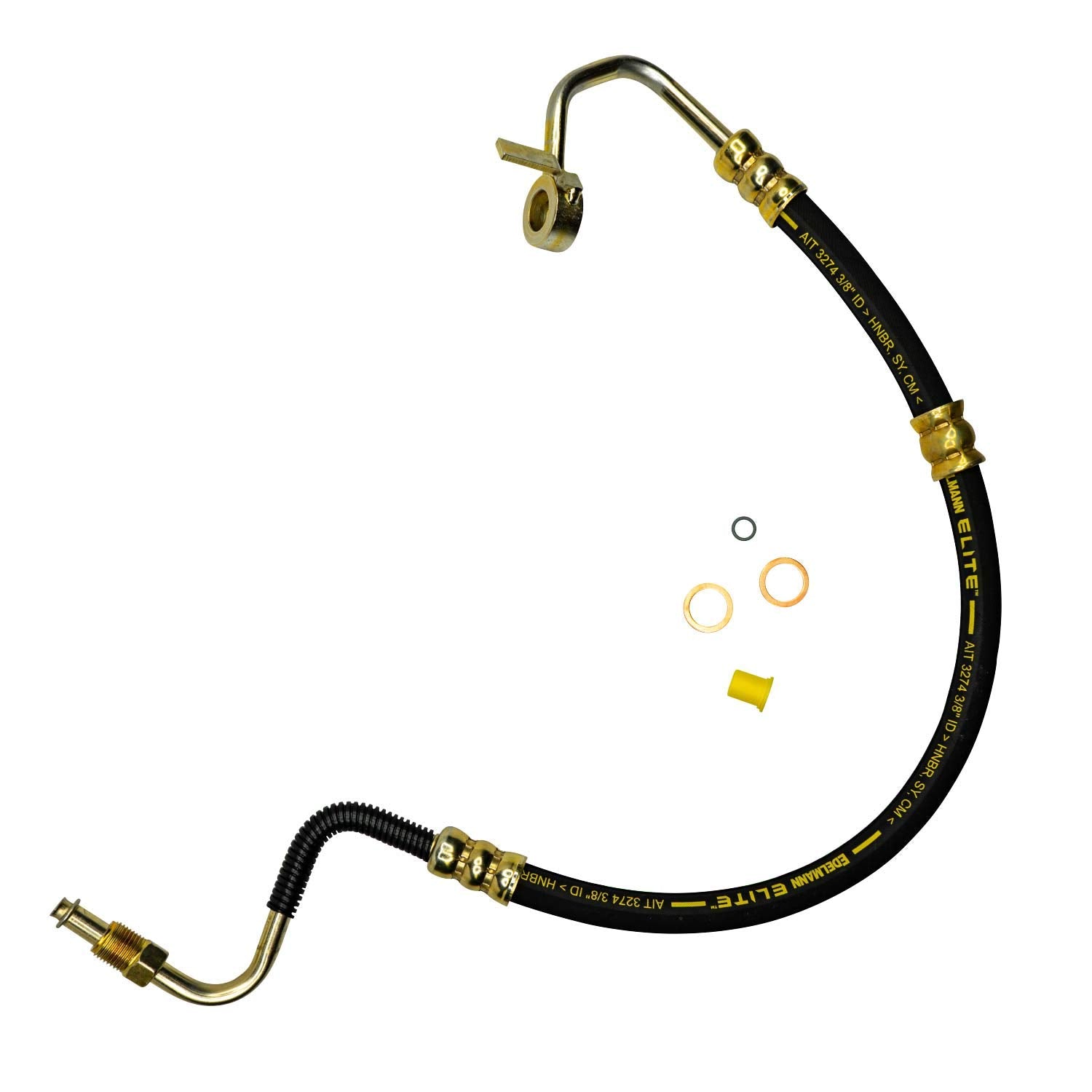 Edelmann Elite 80388E Power Steering Pressure Hose - Car Accessories and Equipment, For 2002-2009 Toyota Camry, 2004-2008 Toyota