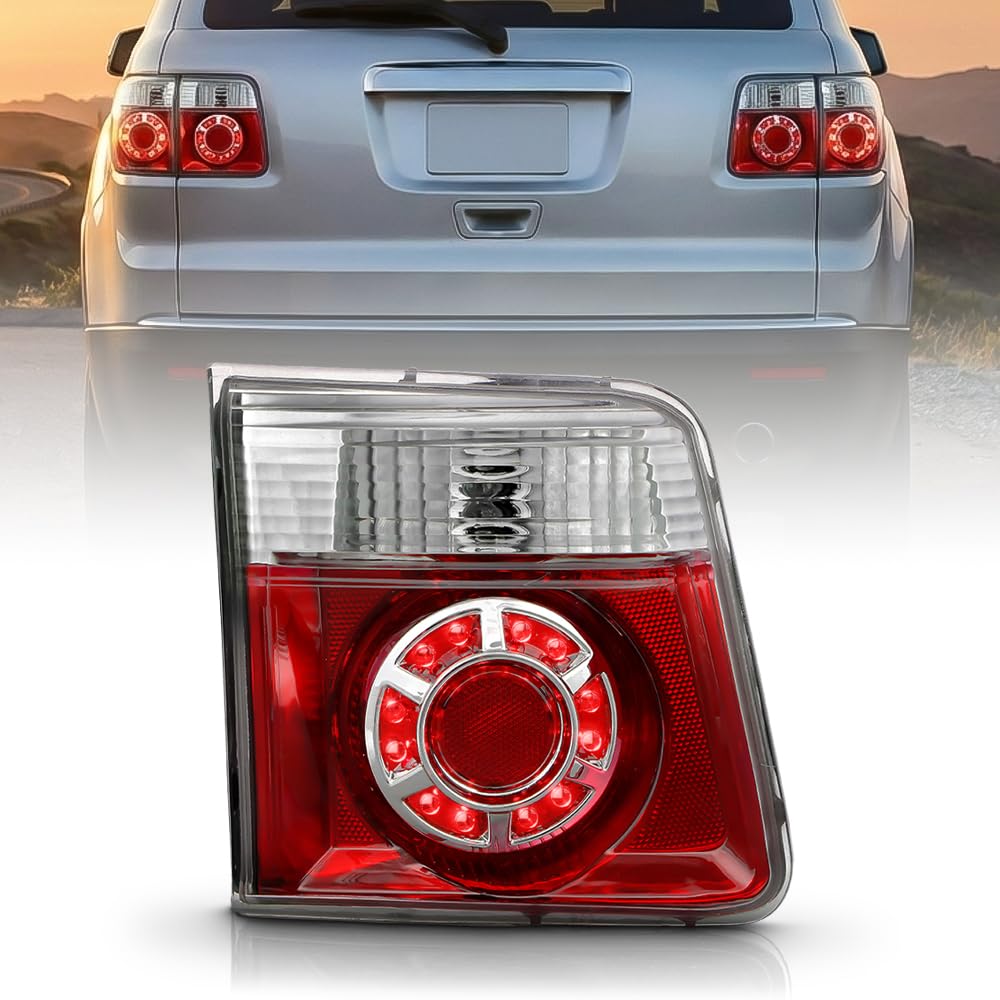 KEEKPO - Compatible with 2007 2008 2009 2010 2011 2012 GMC Acadia Inner Tail Light Backup Lamp Assembly Left Driver Side