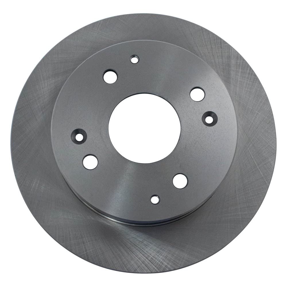 Trq Rear Brake Rotors Set Solid Compatible With 1998-1999 Acura Cl 1998-2002 Honda Accord