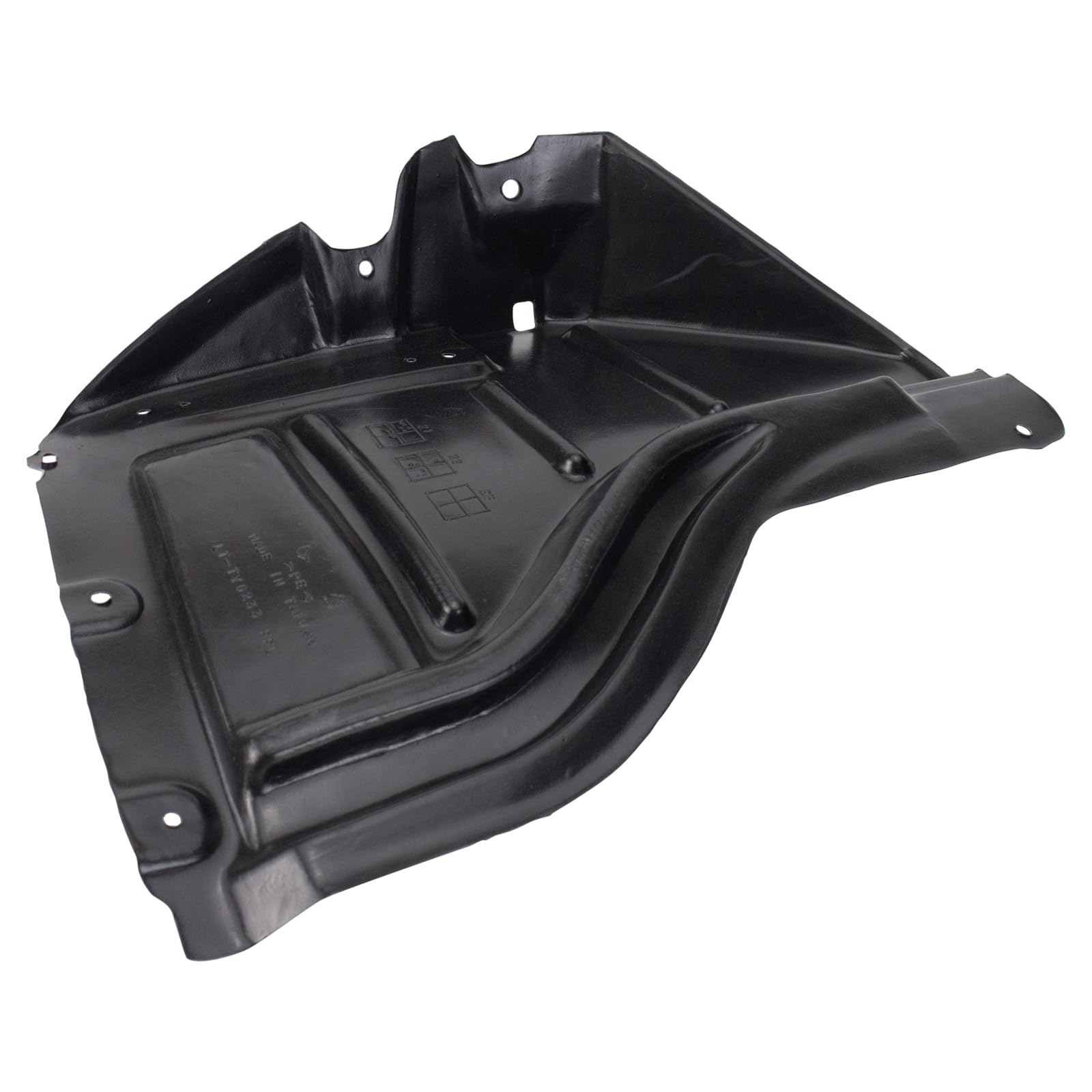 Trq Front Inner Fender Liner Set Compatible With 2007-2011 Toyota Tundra To1248146 To1249146