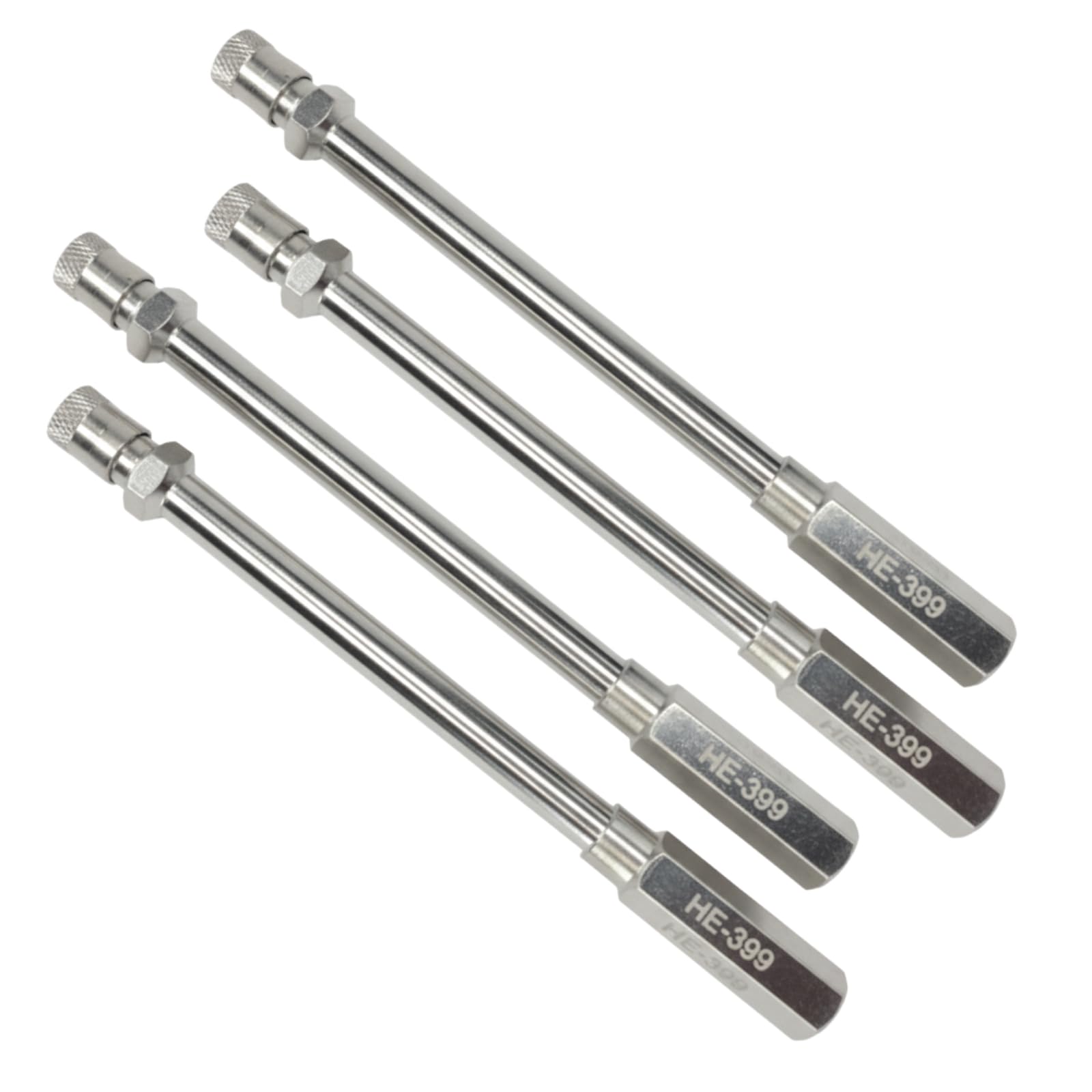 Haltec 4.25 Inch Long Valve Stem Extender Rods | Heavy Duty Tire Valve Extensions for Commercial Trucks, RVs, Trailers | Corrosi