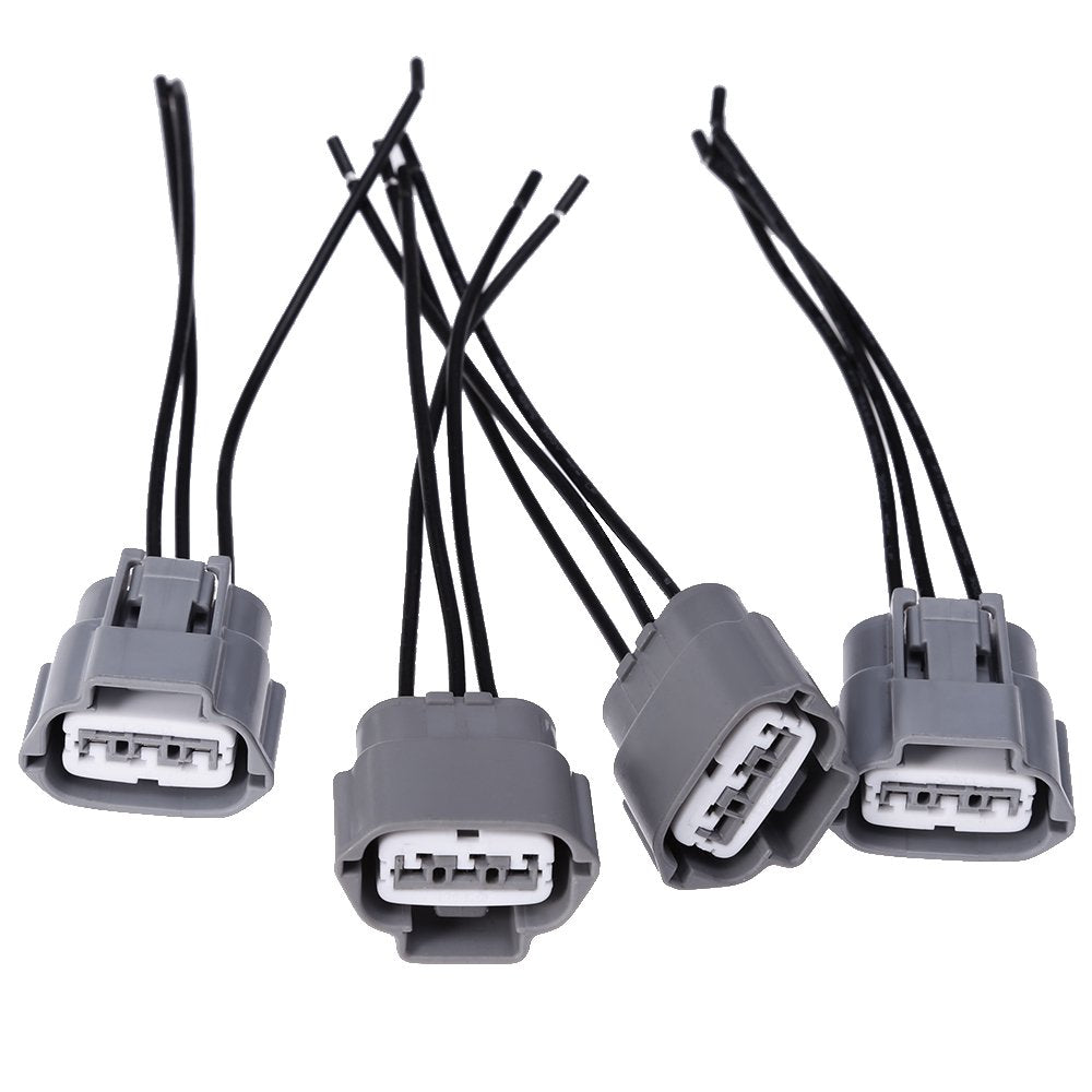 Ignition Coil Connector Plug Wiring Harness Pigtail Replacement For Nissan Altima 2007-2015 Nissan Sentra 2000-2012 (4-Pack)