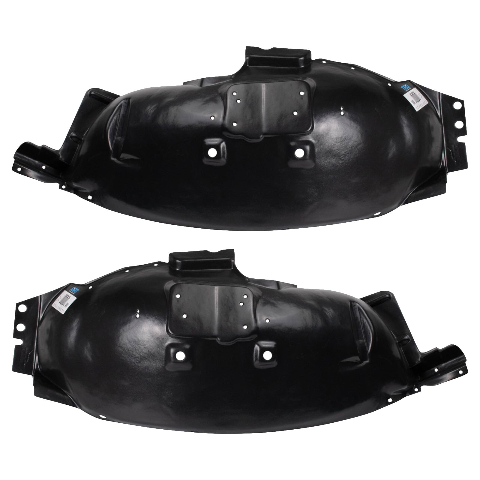 Trq Inner Fender Liner Set Compatible With 1993-1994 Ford Ranger Fo1248105 Fo1249105