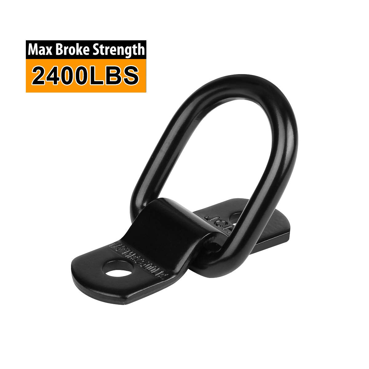 Jchl D Rings Tie Down Anchors Hooks For Trailer Truck Bed Bracket Enclosed Points Pickup Camper Surface Mount D-Ring Heavy Duty