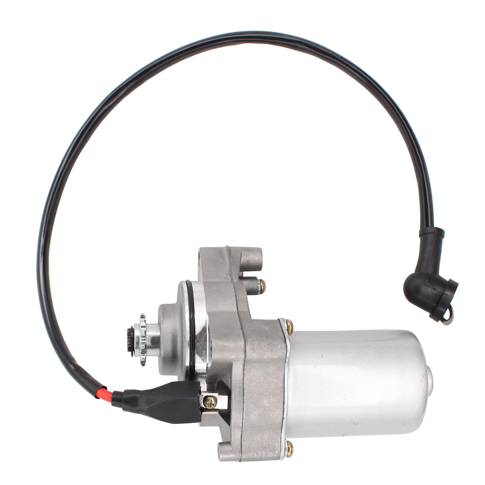 ApplianPar 3 Bolt Starter Motor with Cable for 50cc 90CC 110CC 125CC ATV Quad Dirt Bikes Go Karts Chinese TaoTao Jetmoto Roketa 
