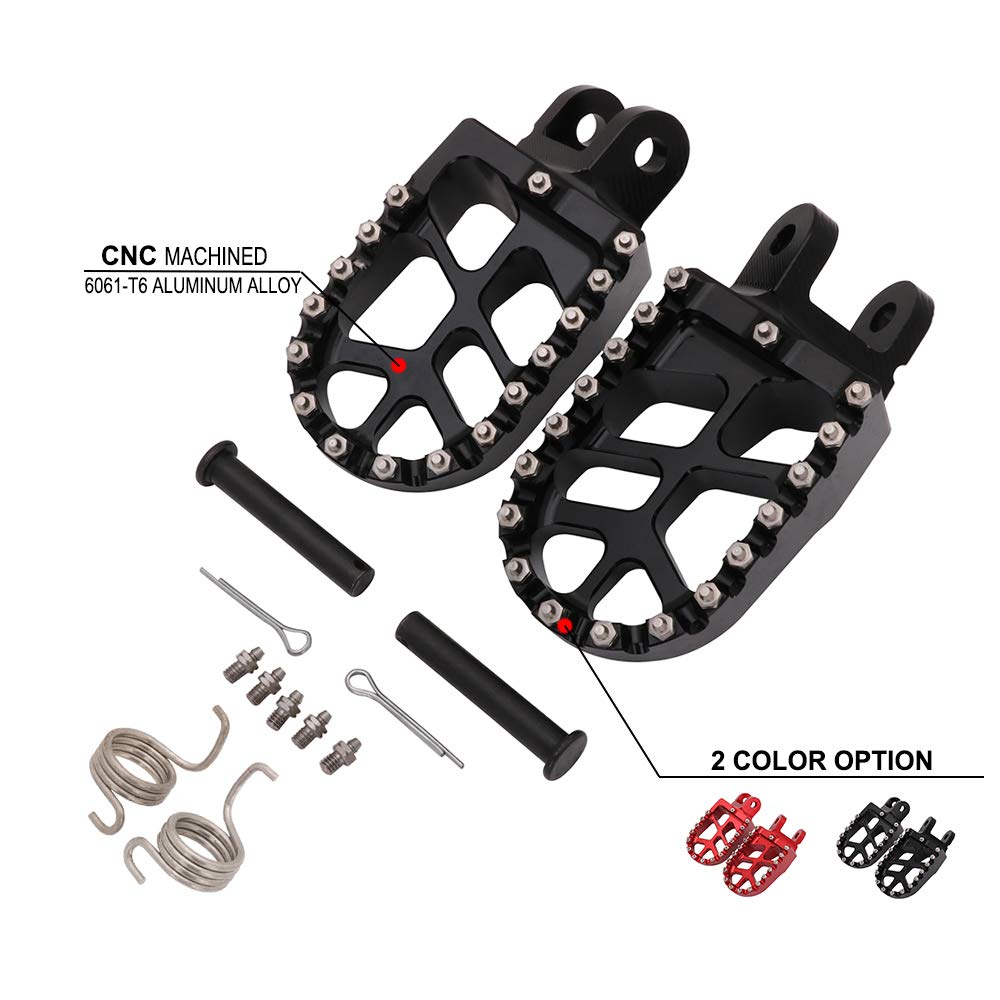 Anxin Foot Pegs Footpegs Footrests Foot For Klx300 Klx300R Klx300Sm 97-07 20-24 Klx250 06-20 Klx250S 09-14 Klx250R 94-96 Klx650