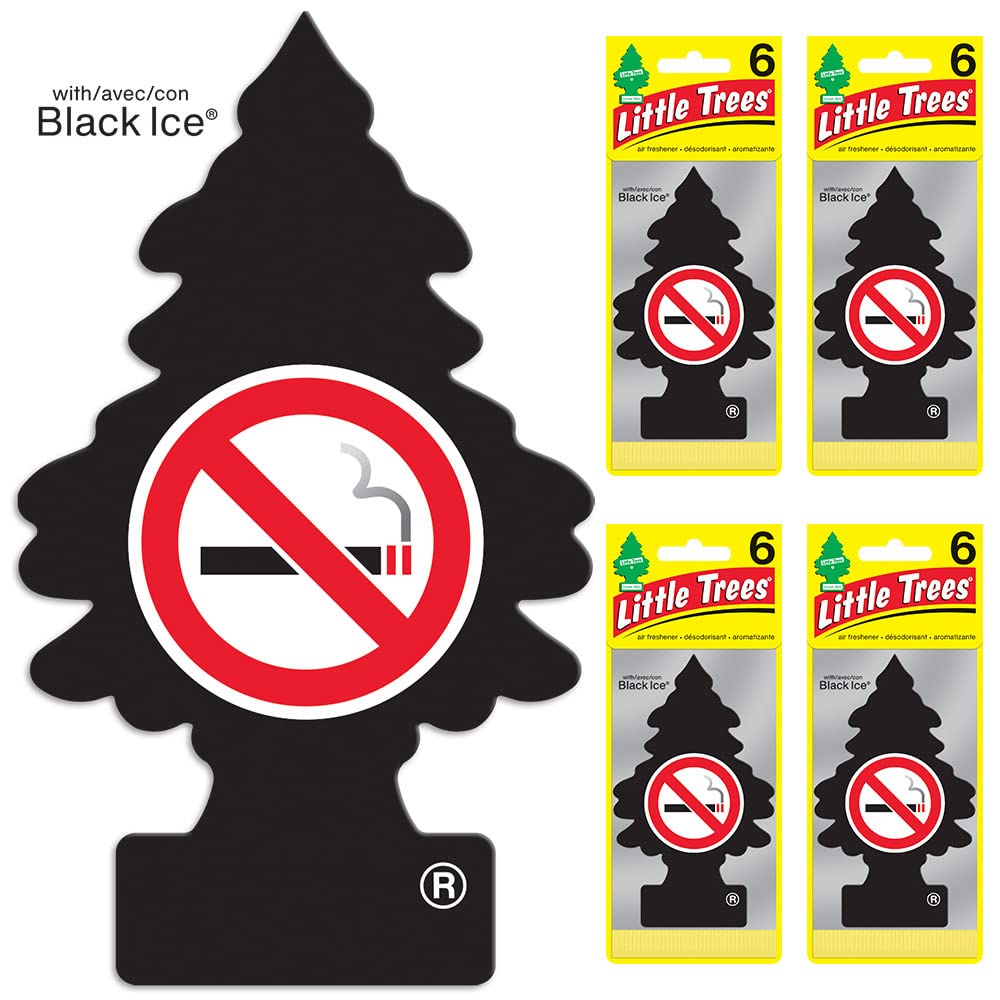 Little Trees Air Fresheners Car Air Freshener. Hanging Tree Provides Long Lasting Scent For Auto Or Home. No Smoking, 24 Air Fresheners