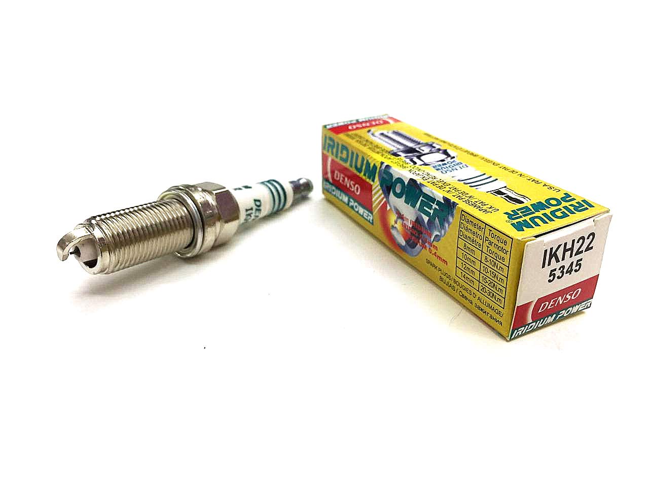 DENSO # 5345 IRIDIUM Power Spark Plugs  IKH22  6 PCSNEW