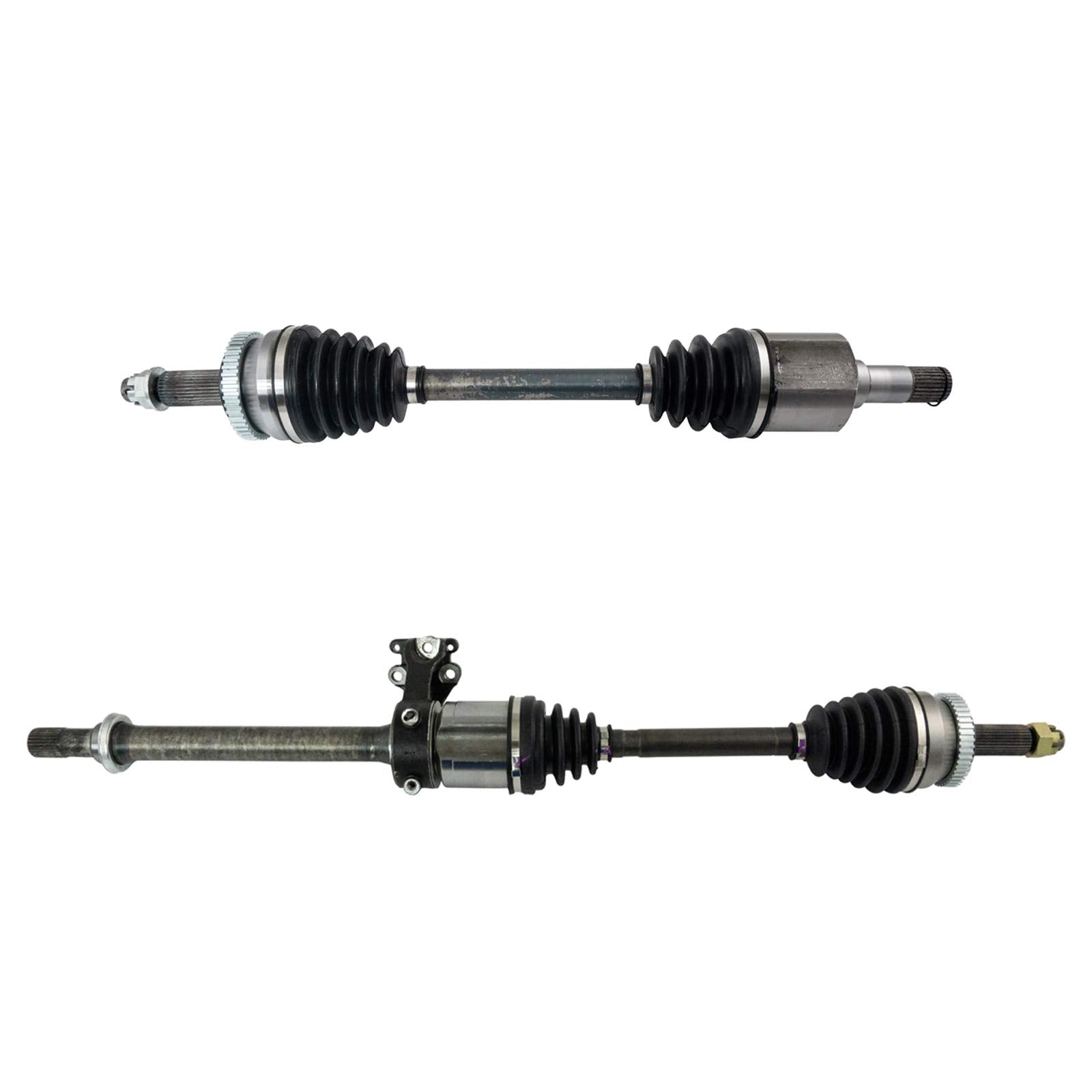 TRQ Front CV Axle Shaft Assembly Set for 2006-2010 Hyundai Azera/Sonata, Model CSA80126