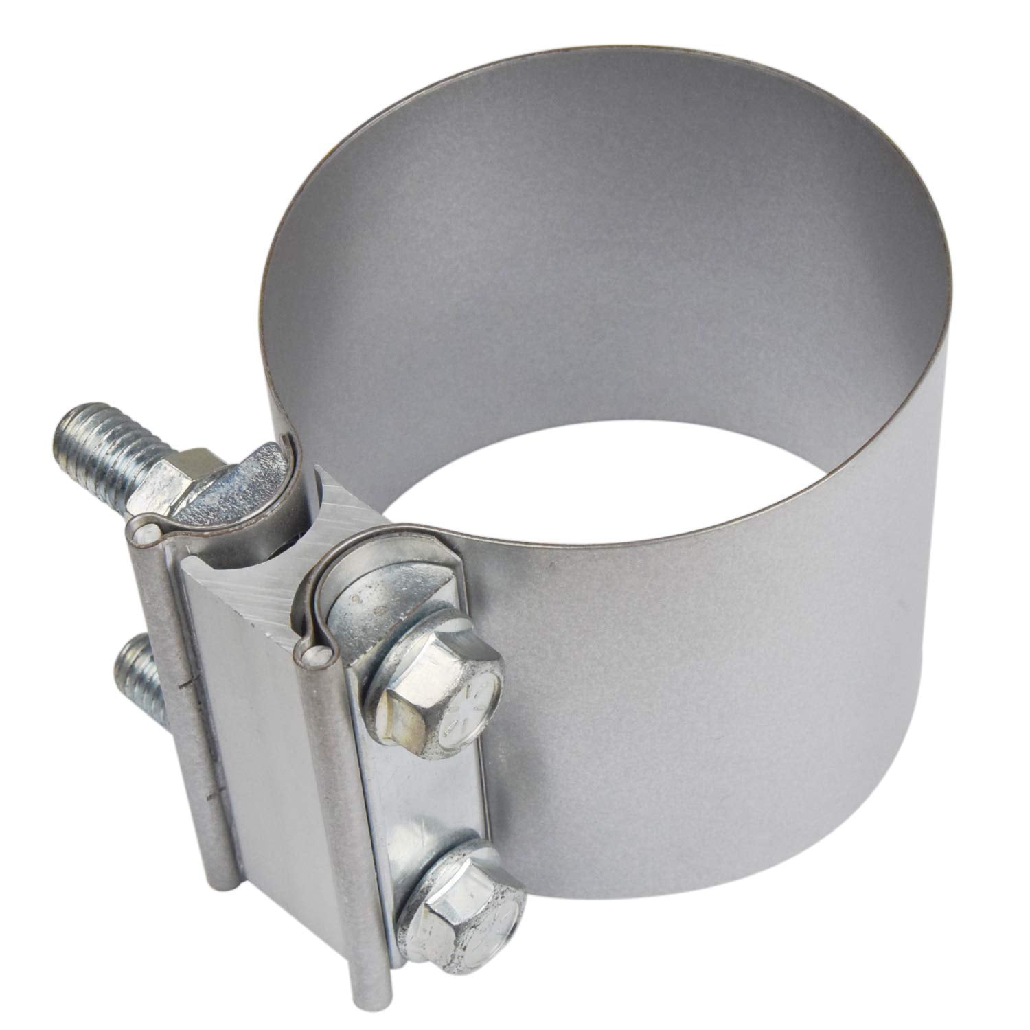 Roadformer 2.5'' Butt Joint Exhaust Band Clamp - Aluminized Steel for 2.5'' OD Exhaust Pipe, Muffler, Elbow and Exhaust Tubing C