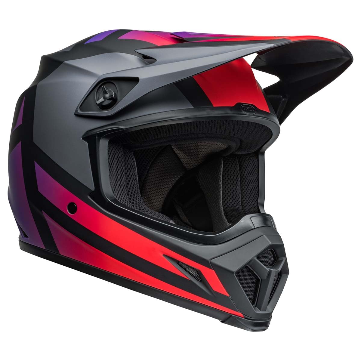 Bell Mx-9 Mips Dirt Helmet (Alter Ego Matte Black/Red - X-Small)