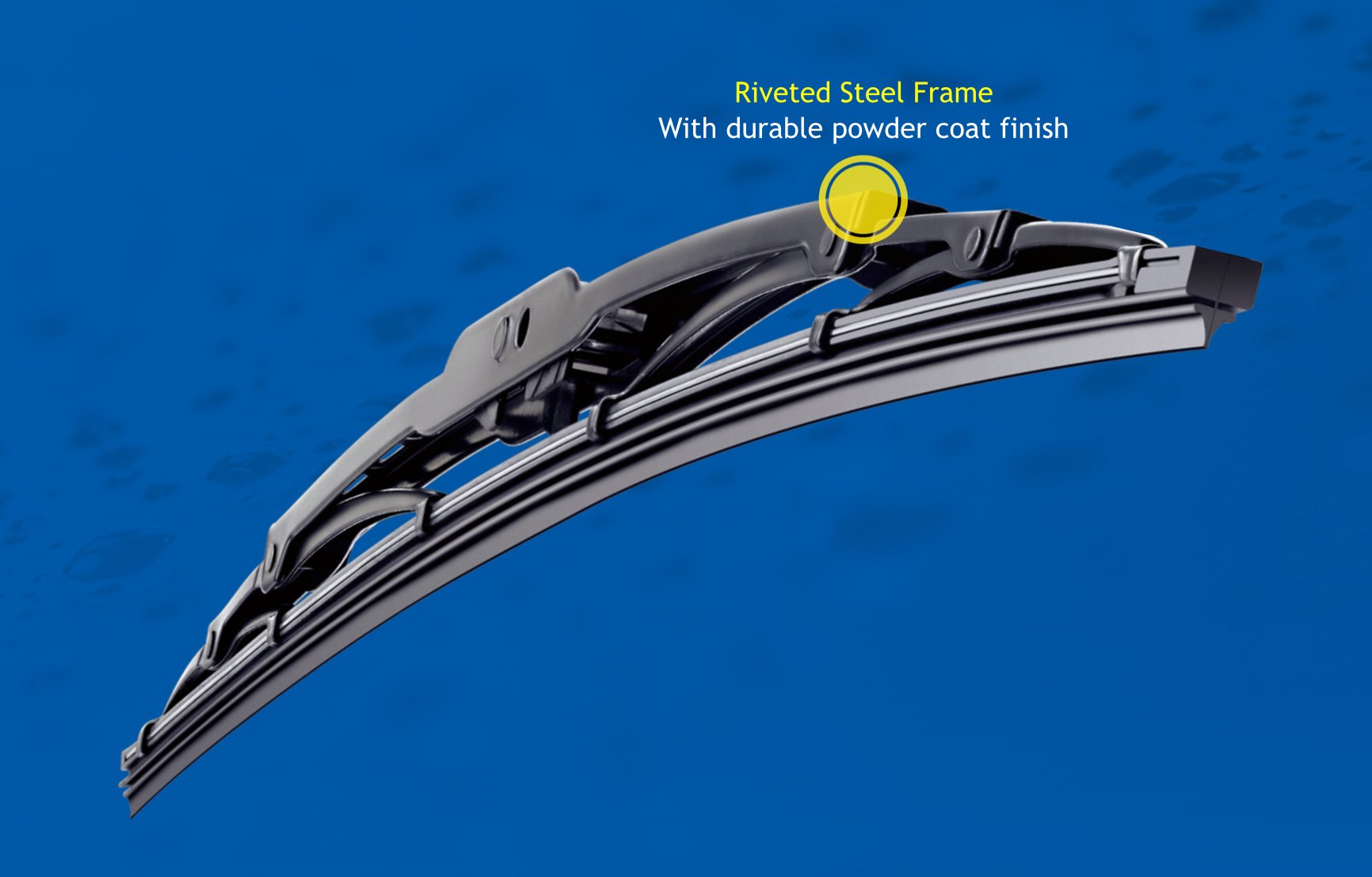 Michelin 3713 Rainforce All Weather Performance Windshield Wiper Blade, 13'' (Pack Of 1)
