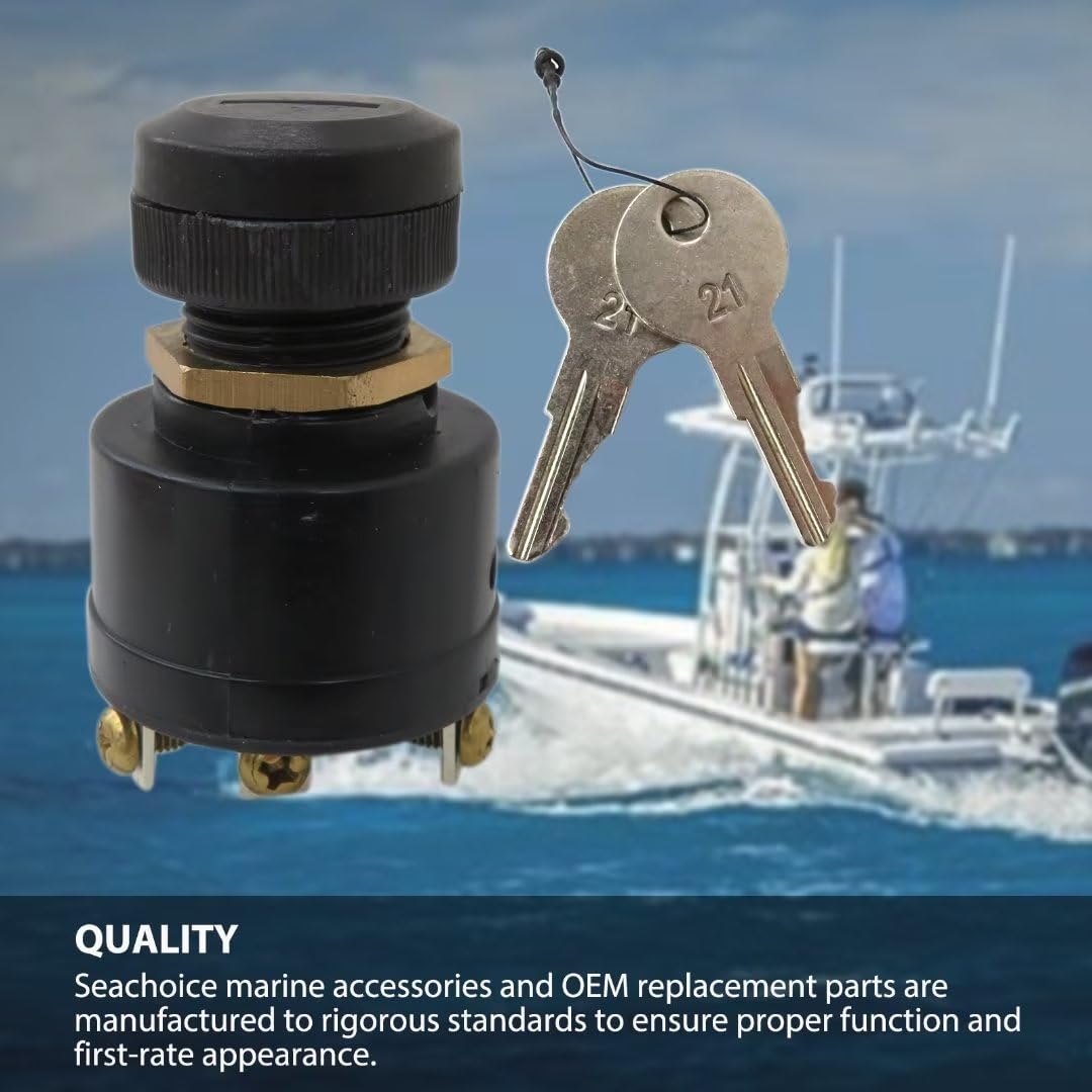 Sierra Supply Mp410901 Ignition Switch Push-To-Choke Magneto Ignition Switch