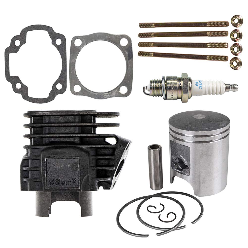 NICHE 90cc Engine Piston Cylinder Gasket Top End Kit for Arctic Cat BRP Polaris Sportsman 90 A12101146000 0450007