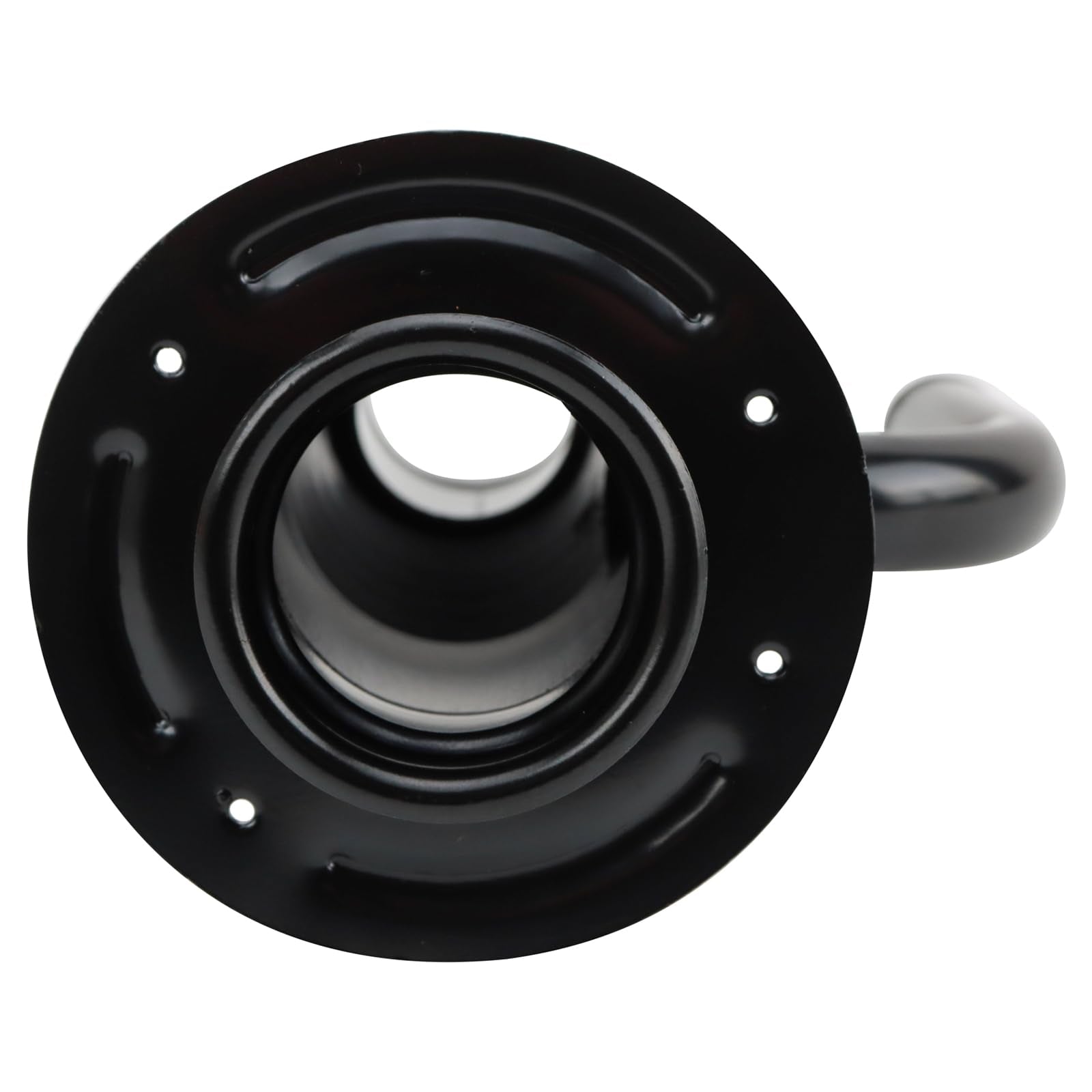 Trq Fuel Tank Filler Neck Black Compatible With 1999-2005 Ford F-350 Super Duty