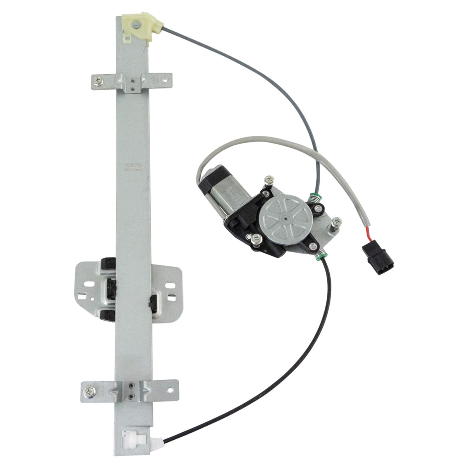 TRQ Rear Left Power Window Regulator & Motor Assembly for 2006-2014 Honda Ridgeline, Model WRA07933