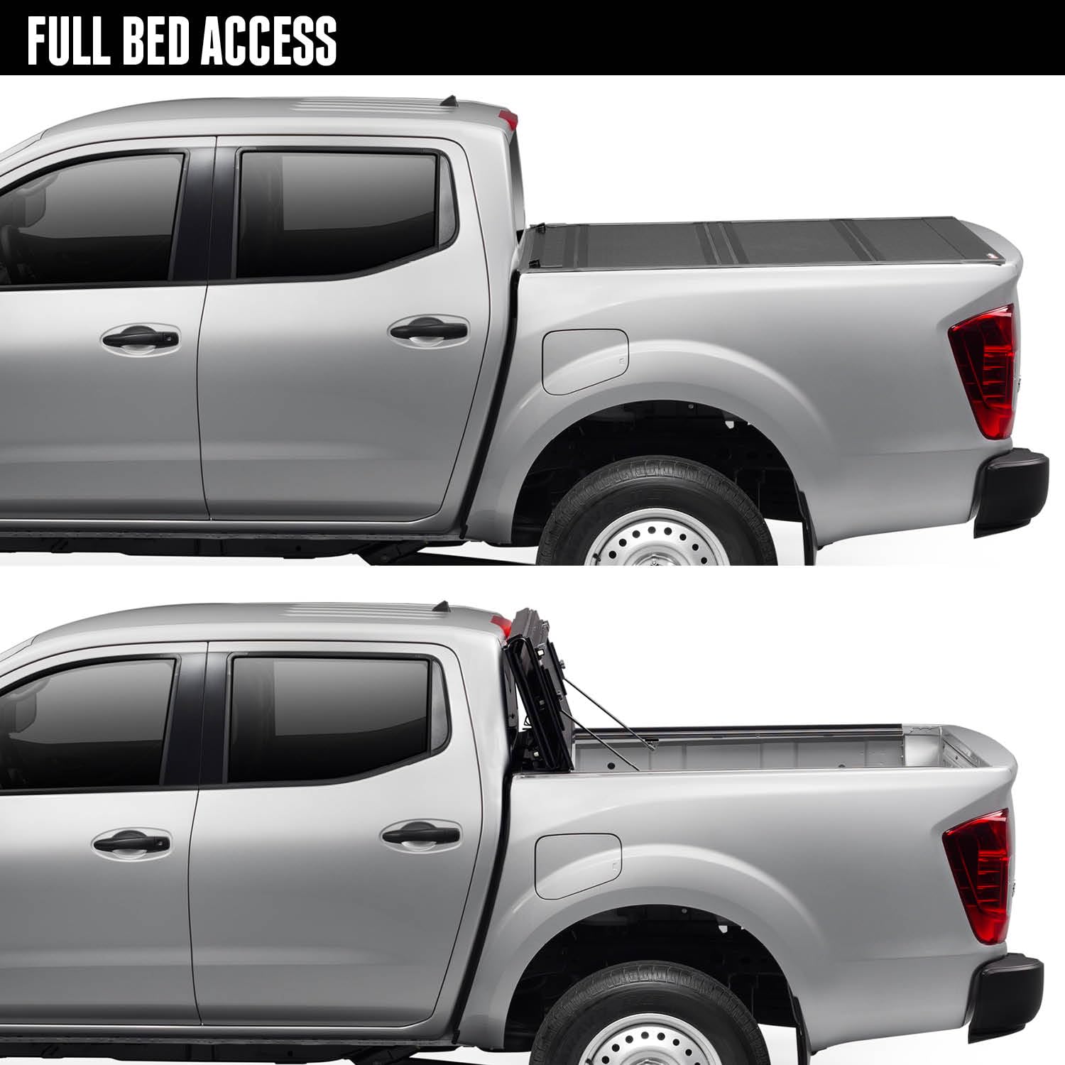 Realtruck Bak Bakflip G2 Hard Folding Truck Bed Tonneau Cover | 226227 | Fits 2019 - 2025 Dodge Ram 1500, Does Not Fit W/ Multi-