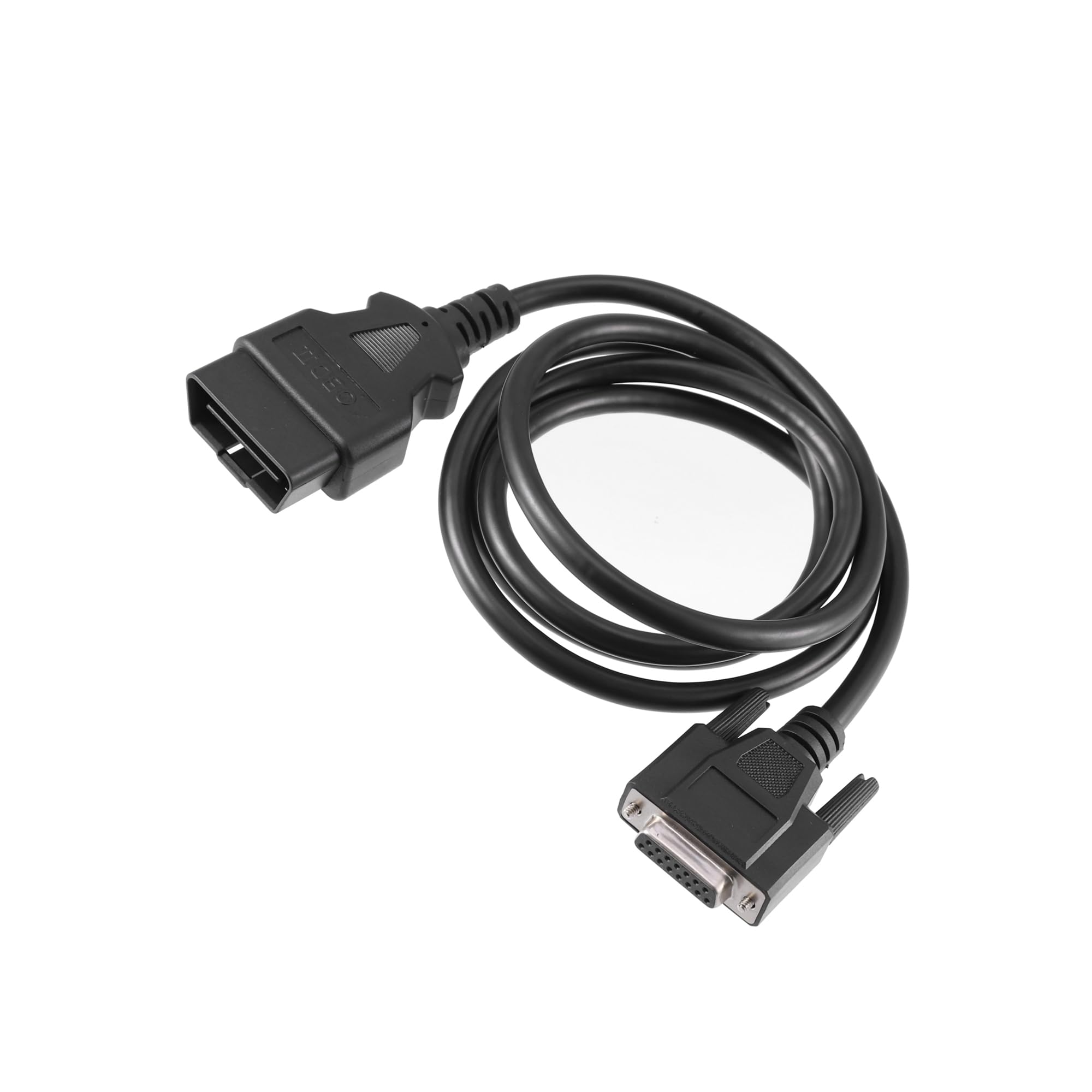 INFINAUTO OBDII OBD2 Main Cable Diagnostic Tool Adapter Connector Cable for Launch X431 CRP129 CRP123 Creader VII and VIII Styli