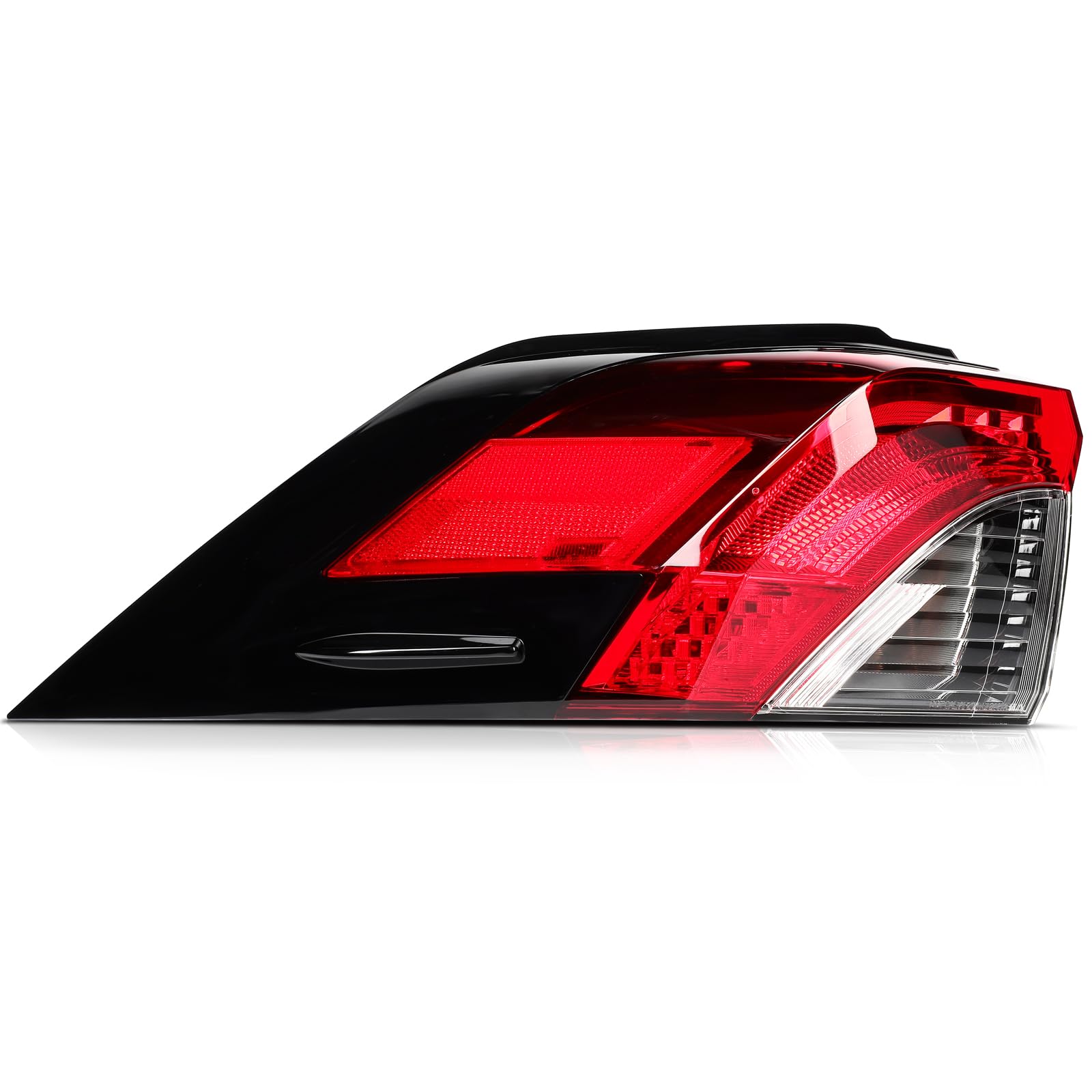Taillight Assembly Fit 2019-2023 for Toyota RAV4 Chrome Housing Red Lens Driver Side 81560-0R090