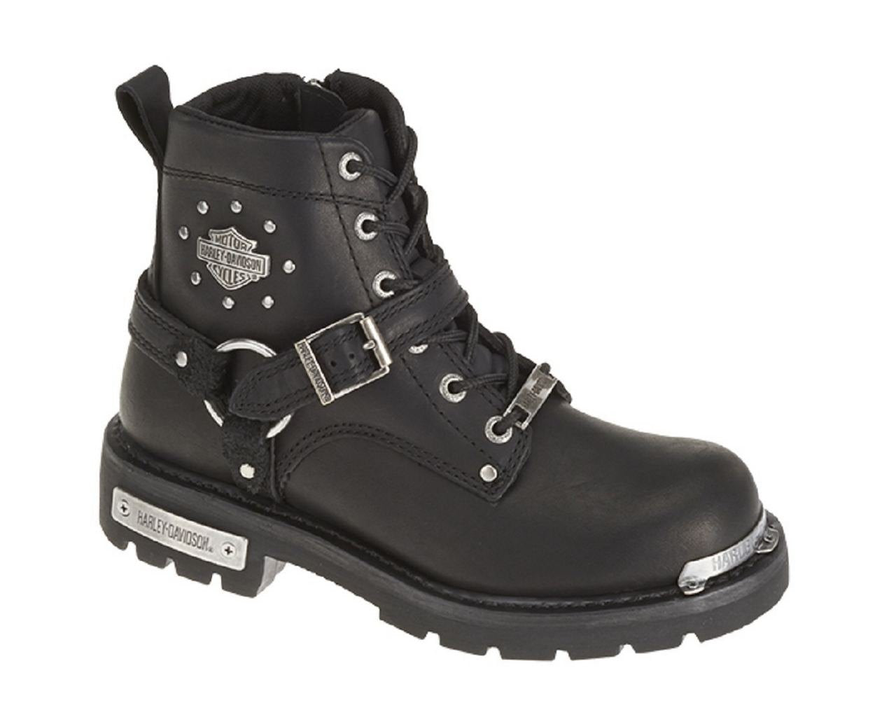 Harley-Davidson Footwear Women's Becky Motorcycle Boot, Black, 6.5