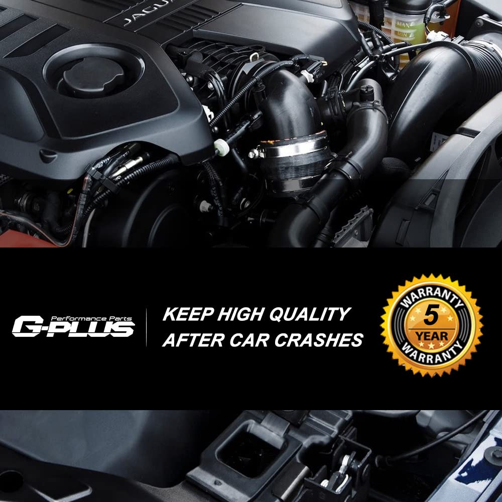 G-PLUS Silicone Radiator Heater Hose Compatible With 1986-1995 Suzuki Samurai Black