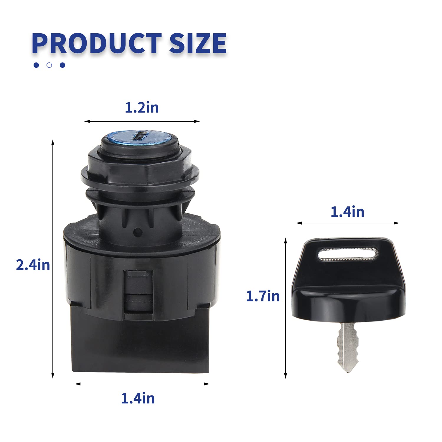 4012166 Ignition Switch For Polaris Ranger 400 500 570 800 4X4 Crew Sportsman 550 500 Se Xp Rzr 4 800 570 Scrambler Ace 570 900