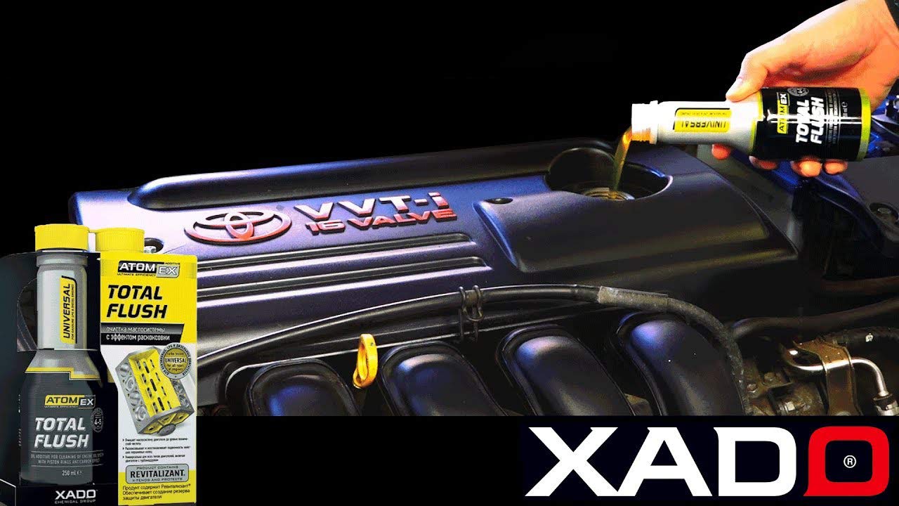 XADO Engine Oil System Cleaner - Anti-Carbon Effect, 250ml, Model XA 40613 - Removes Contamination & Engine Sludge
