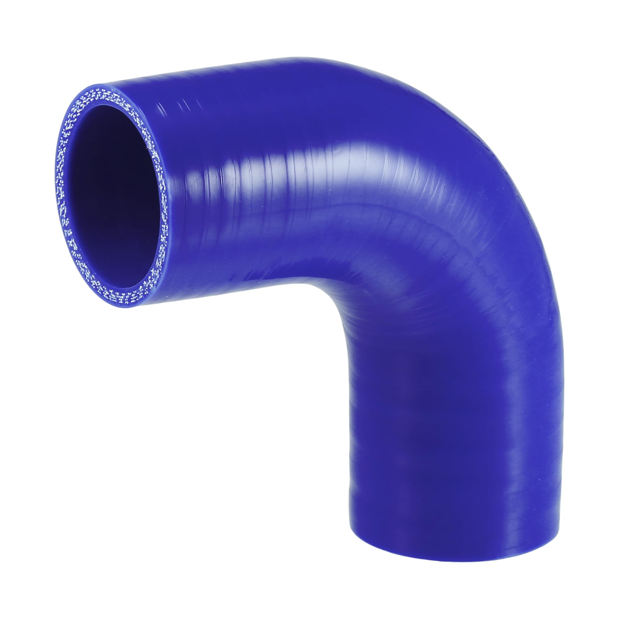X AUTOHAUX 1 Pcs 45mm 1.77 ID 90mm 3.54 Length 90 Degrees Blue Car Silicone Hose Coolant Hose Universal