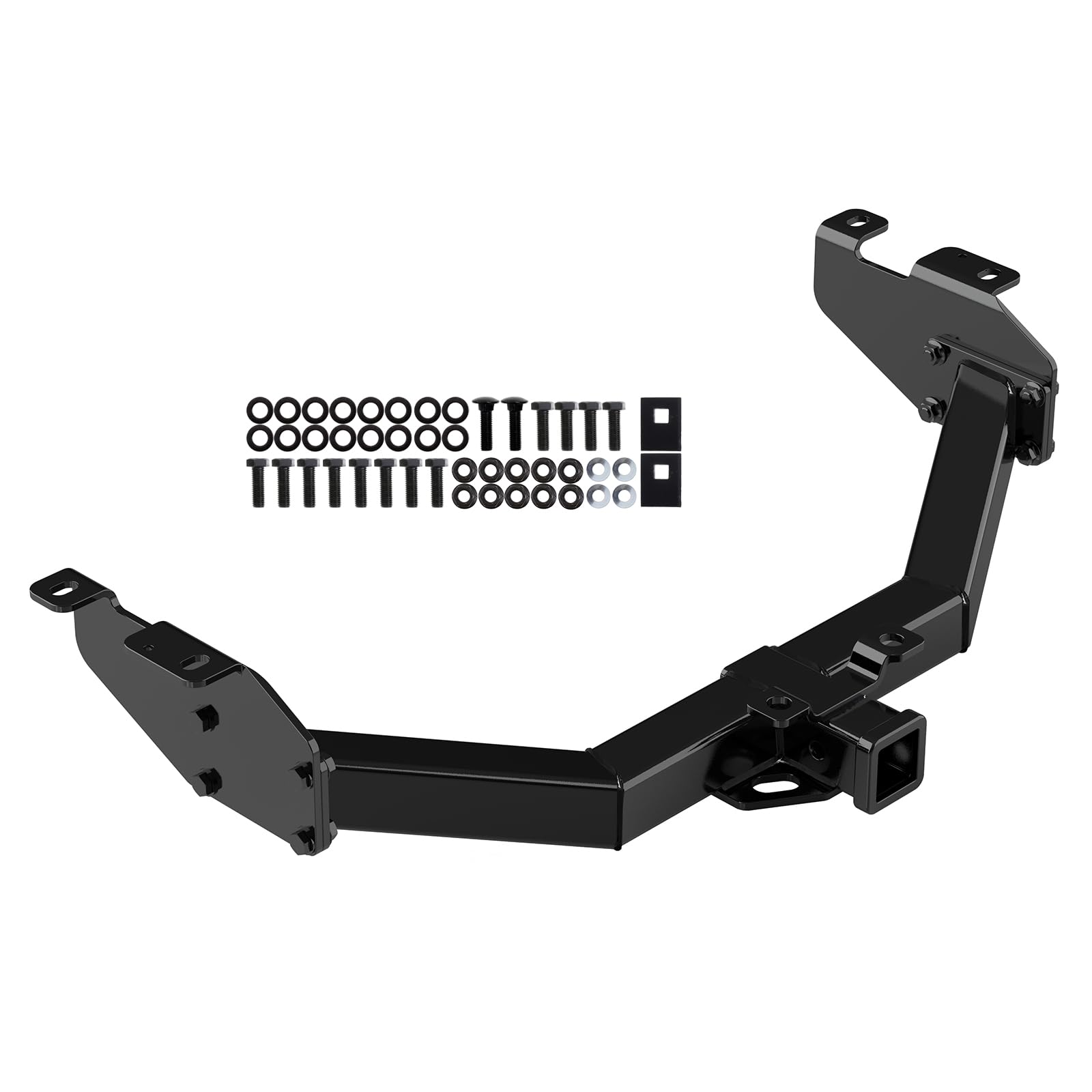 APS Rear Towing Hitch Receiver, Class 3 Trailer Hitch Compatible with GMC Sierra 1500/Chevrolet Silverado 1500 1999-2013