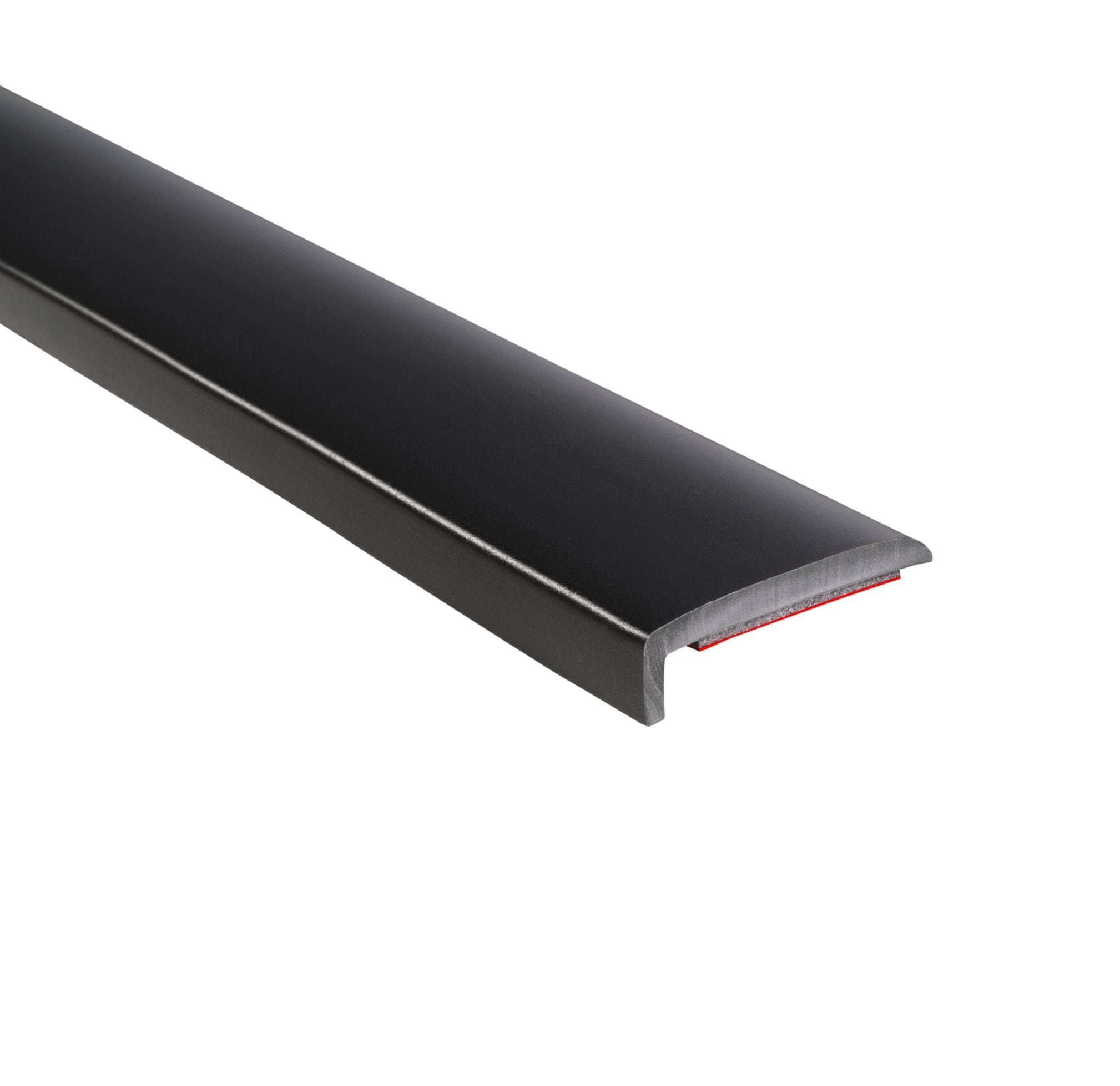 Trim-Lok - Jlgb-25 Trim-Lok Pvc Lip Guard, Black With 3M Acrylic Foam Tape, Paintable - 1.0625    Width, 25 Length - Perfect For
