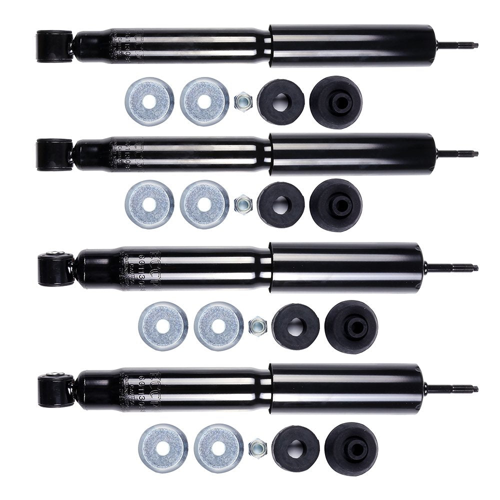 Shocks Absorbers,Scitoo Front Rear Gas Struts Shock Absorber Fit For 1998 1999 2000 2001 2002 For Honda Passport,1999 2000 For Isuzu Amigo, 2002 2003 2004 For Isuzu Axiom/Rodeo 344298 344299 Set Of 4