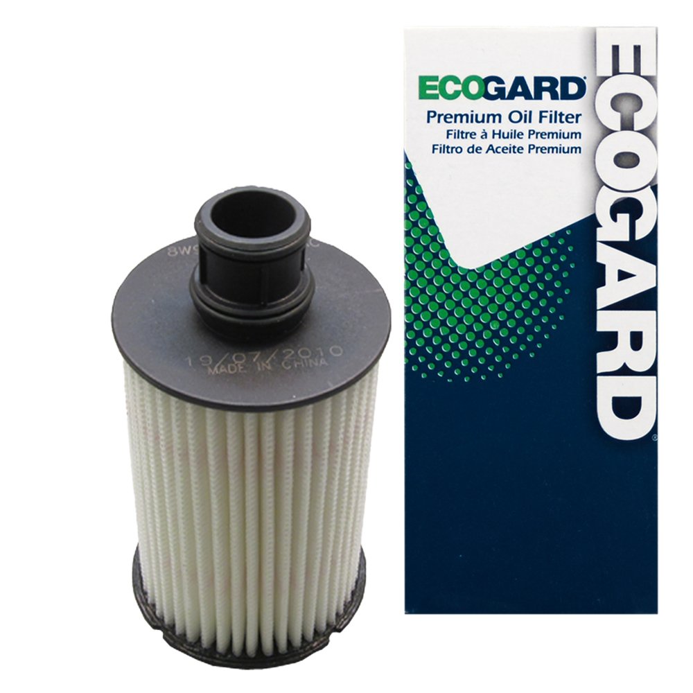 Ecogard X10239 Premium Cartridge Engine Oil Filter For Conventional Oil Fits Land Rover Range Rover Sport 5.0L 2010-2021, Range 