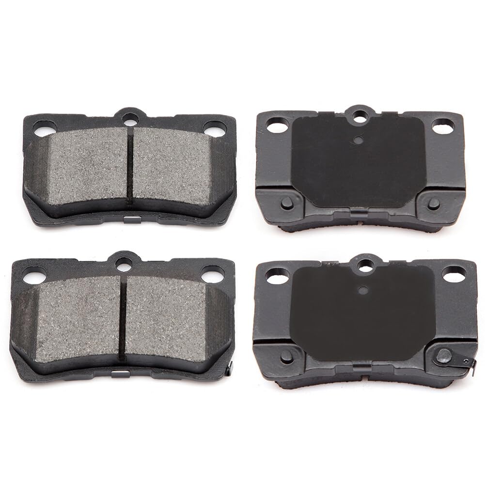 Eccpp D1113-8217 Rear Semi Metallic Disc Brake Pad Set - Fit For Lexus Gs300 2006, Gs350 2007-2011, Gs430 2006-2007, Gs460 2008-