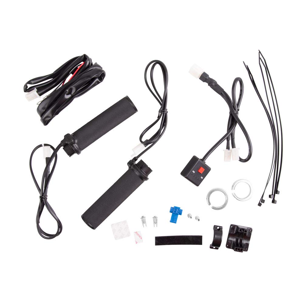 TUSK ATV Lock-On Heated Grips - Medium Rubber - Model 190-255-0001