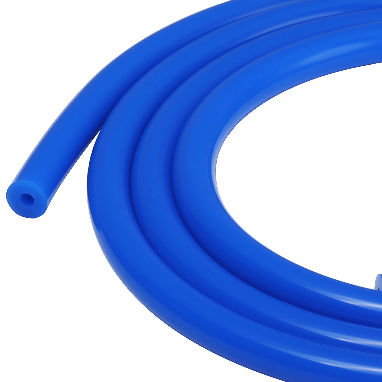 Podavelle 1/8'' 3mm ID Silicone Vacuum Hose Line Tubing 20FT Blue 130 PSI Maximum Pressure